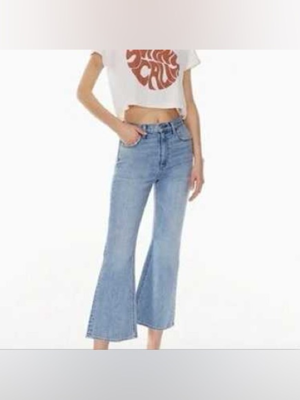 Denim Forum Twiggy High Rise Flare 28L